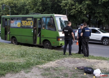 Харьковчанин пытался угнать маршрутку с пассажирами