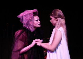 Николаевский русдрам представил премьеру «Урок вдовам» по пьесе Жана Кокто