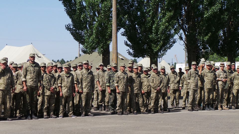 В ходе учений Николаевского батальона теробороны и две РГА под охрану брали, и блокпосты ставили 9