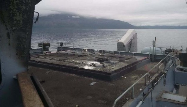 На немецком фрегате во время пуска ракеты произошел взрыв