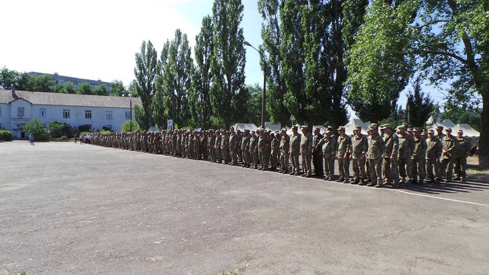 В ходе учений Николаевского батальона теробороны и две РГА под охрану брали, и блокпосты ставили 13