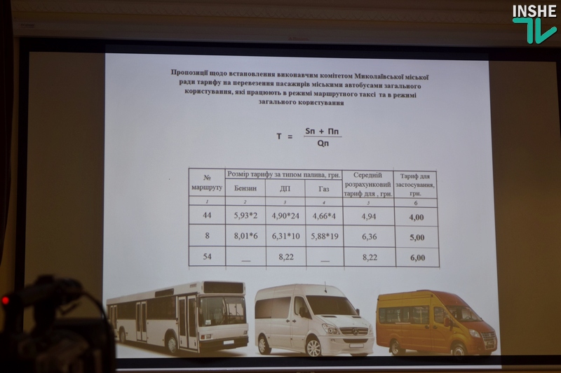 4, 5, 6: в Николаевском горисполкоме назвали новые тарифы на проезд в маршрутках 13