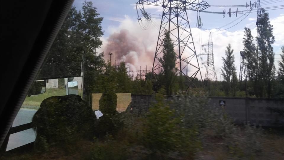 В Чернобыльской зоне горит лес - уже 10 га 9