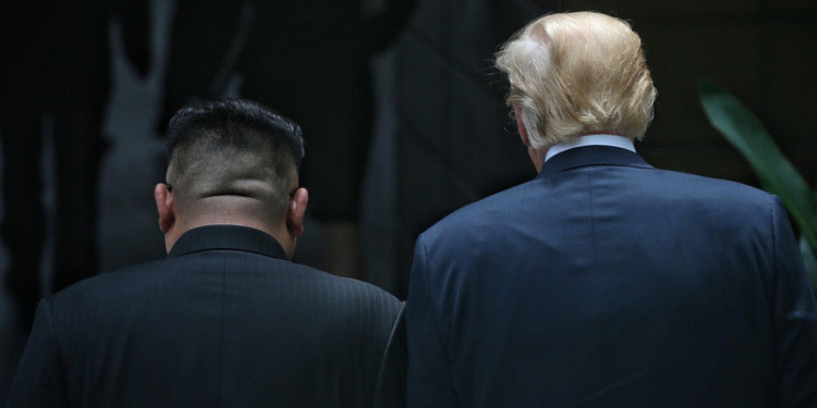 Трамп о Ким Чен Ыне: Это талантливый человек, который любит свою страну