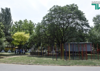 Антикоррупционный департамент и активисты заблокировали строительство бизнес-центра у детского городка «Сказка»