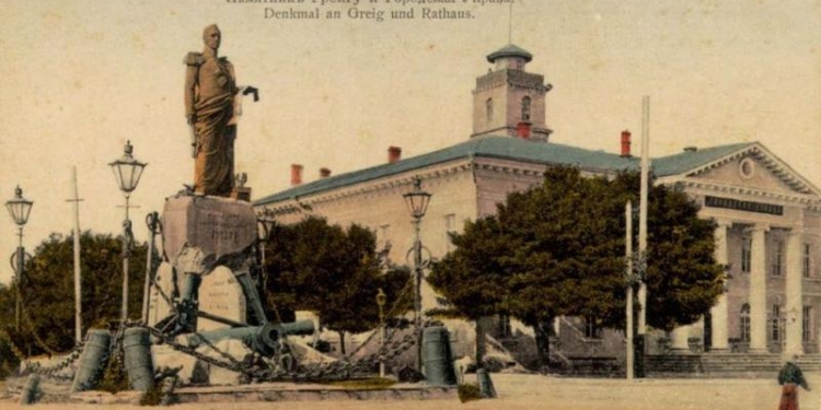 Таинственно пропавший из Николаева памятник адмиралу Грейгу хотят восстановить