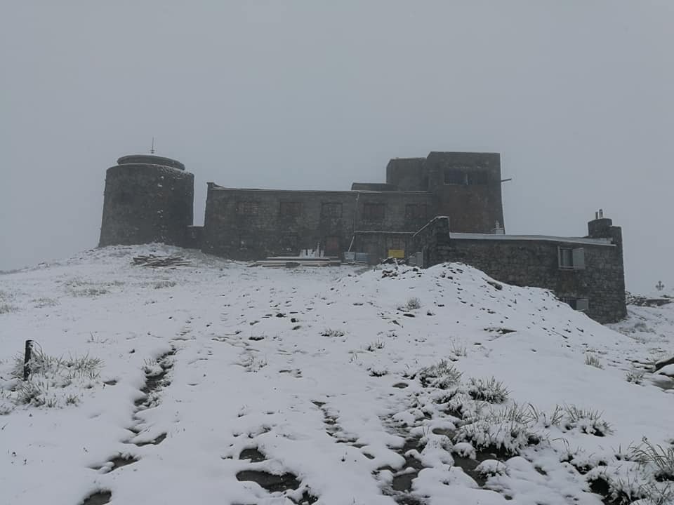 В Карпатах выпал снег, температура опустилась до 0° 1