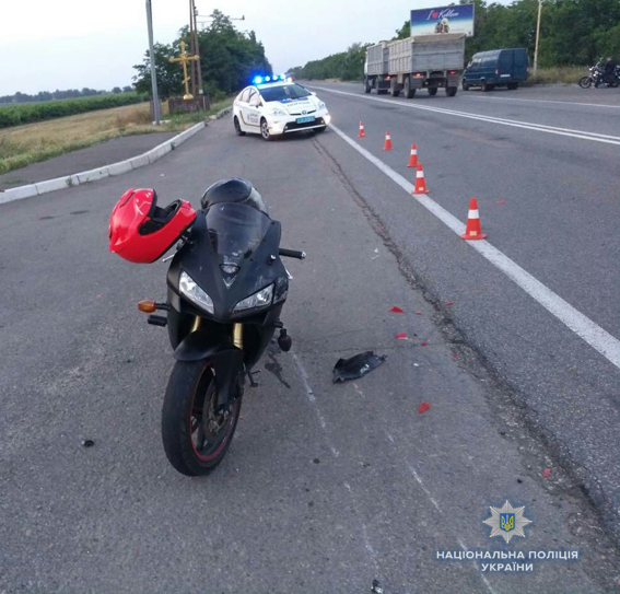 На Николаевщине в результате ДТП погиб мотоциклист 3