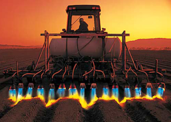 Огнем и…огнем. В Украине представили на выставке огненный культиватор