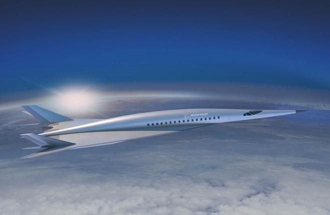 Boeing представил концепт сверхзвукового самолета 1
