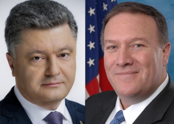 Порошенко обсудил с Помпео антироссийские санкции и скоординировал позицию по делу рейса MH17