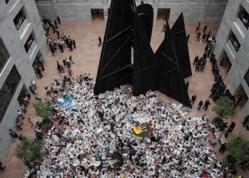 В Вашингтоне арестованы сотни протестующих против Трампа