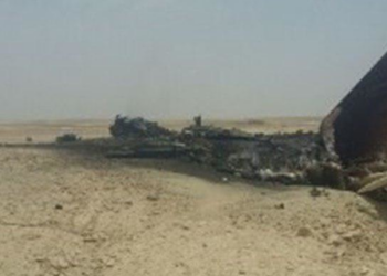 В Иране разбился военный самолет