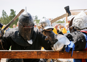 Лучшие рыцари Средневековья сразились в Николаеве за Кубок Ольвии