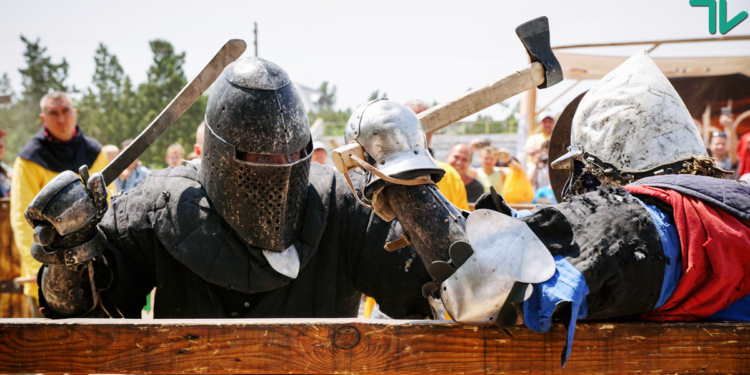 Лучшие рыцари Средневековья сразились в Николаеве за Кубок Ольвии