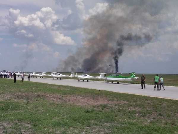 Показательные выступления: в Румынии разбился истребитель МиГ-21 1
