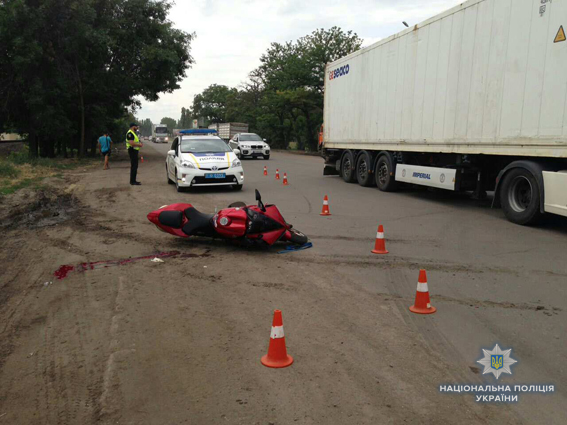 На Николаевщине за сутки двое мотоциклистов получили травмы в ДТП 1