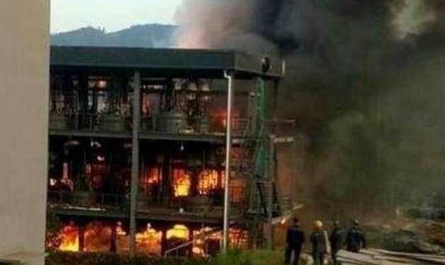 Взрыв на химическом заводе в Китае: 19 человек погибли, еще 12 ранены