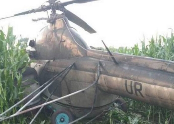 Под Черниговом вертолет обесточил пять сел