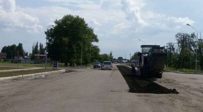 На Н-11 Днепр – Николаев начали ремонтировать новый 5-километровый участок – от Баштанки в сторону Нового Буга