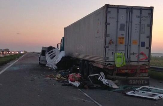 Водитель фуры, в ДТП с которой на Николаевщине погибли 5 белорусов, а еще 12 были госпитализированы, задержан