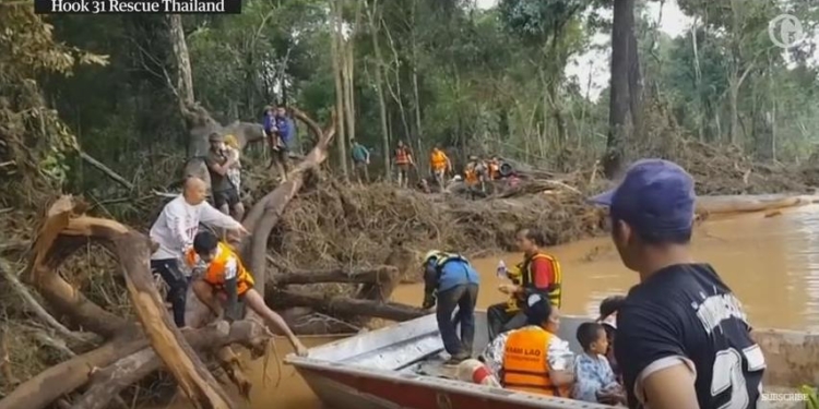 После ливней в Лаосе прорвало дамбу – число пропавших без вести может превысить 1,1 тыс. человек
