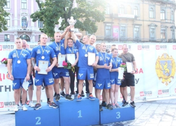 Николаевские десантники заняли второе место на II-й Всеукраинском чемпионате по функциональному многоборью среди команд ДШВ