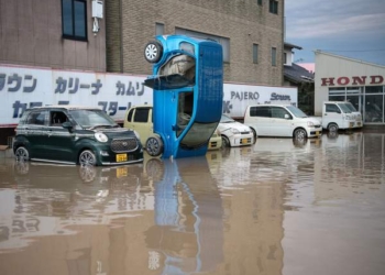 Наводнение в Японии: погибли более 100 человек, 80 пропали без вести