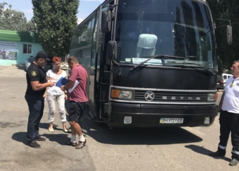 Николаевская Укртрансбезопасность проверяет перевозчиков в Коблево – составили 6 актов