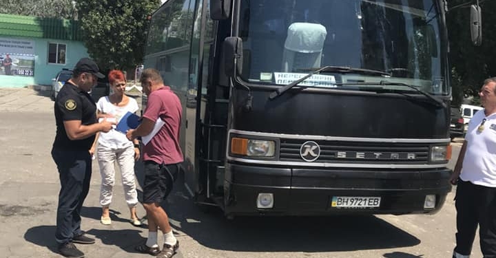 Николаевская Укртрансбезопасность проверяет перевозчиков в Коблево – составили 6 актов