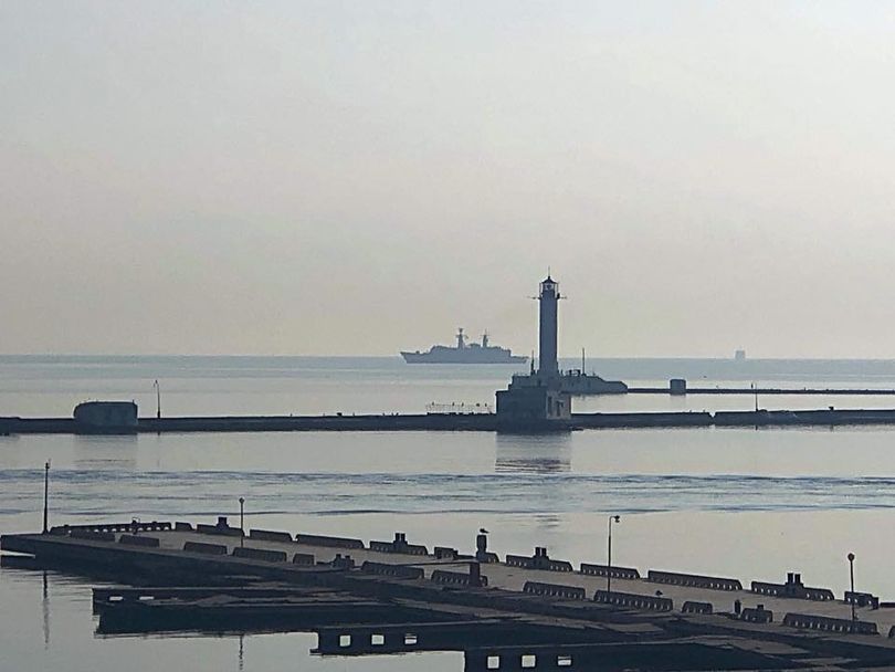 В порт Одессы зашли корабли НАТО 5