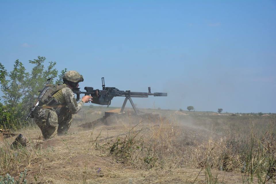 С использованием опыта 2014-го: николаевские десантники продолжают тактические учения на полигоне 31