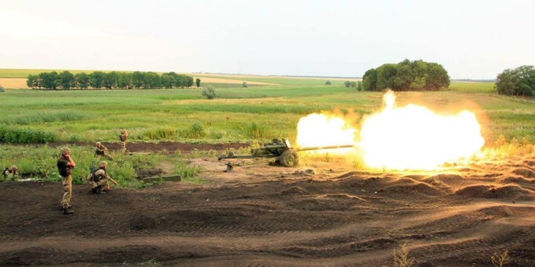 Артиллеристы 36-й Николаевской бригады морпехов заняли 3-е место на соревнованиях на лучший противотанковый расчет