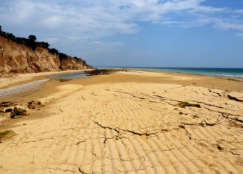 В Одесской области сошел оползень и поднялось морское дно