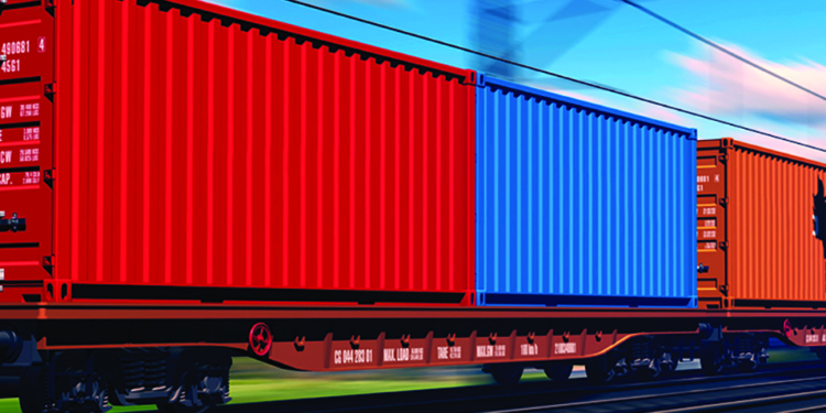 “Укрзализныця” отправила в первый рейс новый контейнерный поезд