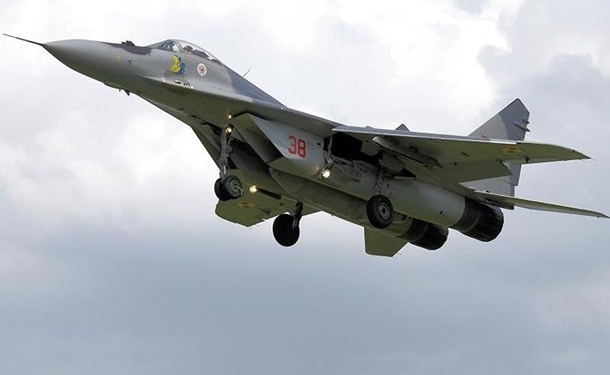 В Польше разбился истребитель МиГ-29