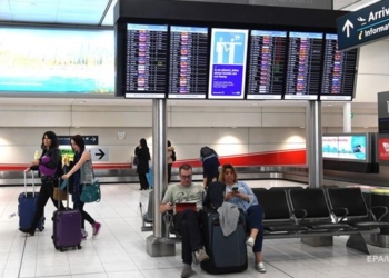 Украинские туристы застряли в Барселоне