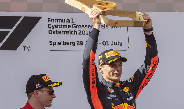 20-летний гонщик команды Ред Булл выиграл свою первую гонку в сезоне Формулы-1