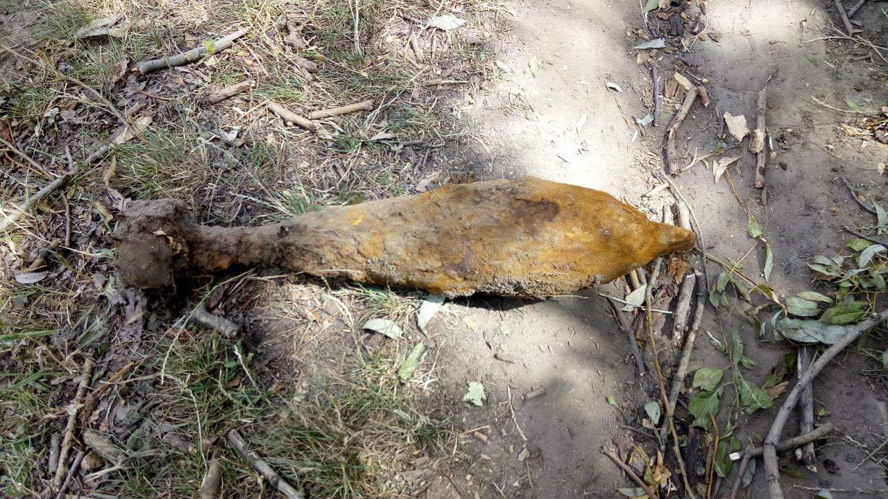 На Николаевщине пиротехники ГСЧС обезвредили минометную мину и ручную гранату