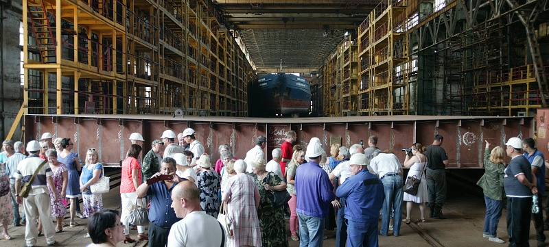 На заводе Новинского в Николаеве заложили для голландцев танкер-химовоз «Nebraska» 5