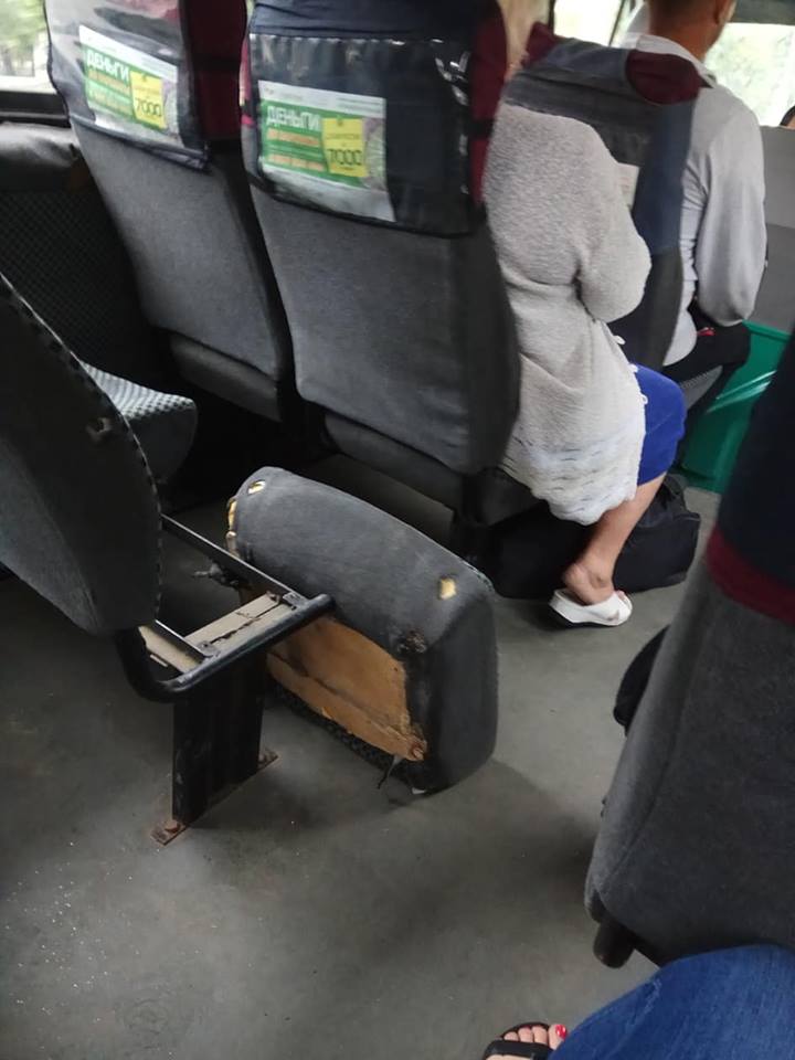 Разваливающиеся кресла и отсутствие GPS-трекеров, - николаевцы о маршрутках после подорожания проезда 9