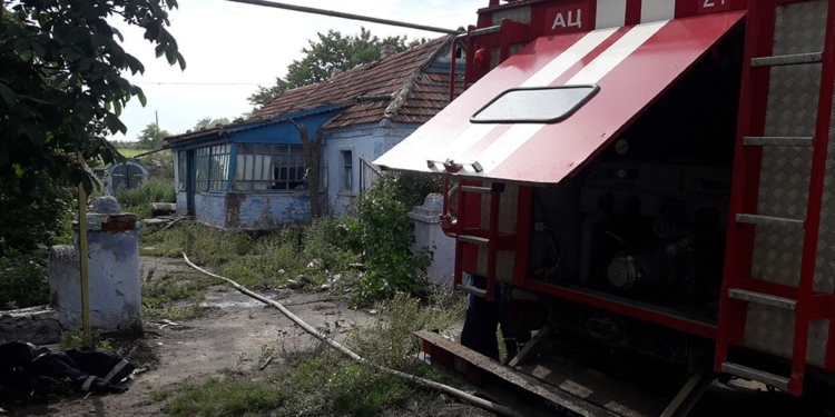 Курение убивает. При пожаре в Новоодесском районе погиб хозяин дома