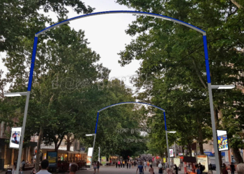 На Соборной установят «умные» фонари на солнечных панелях с Wi-Fi и видеокамерами