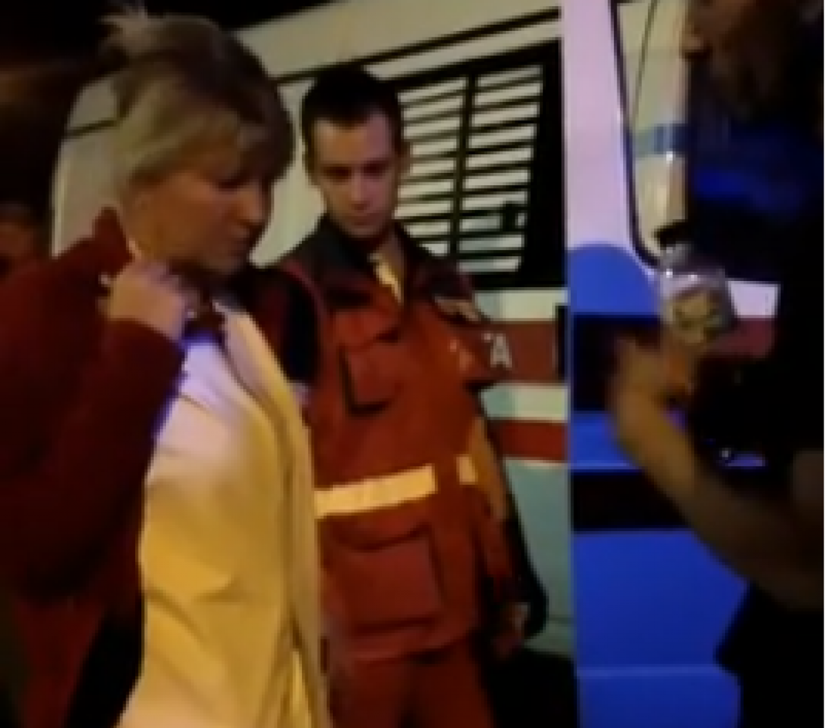 В Ирпене полицейский укусил за нос активиста АвтоЕвроСилы – приехала сотня его соратников