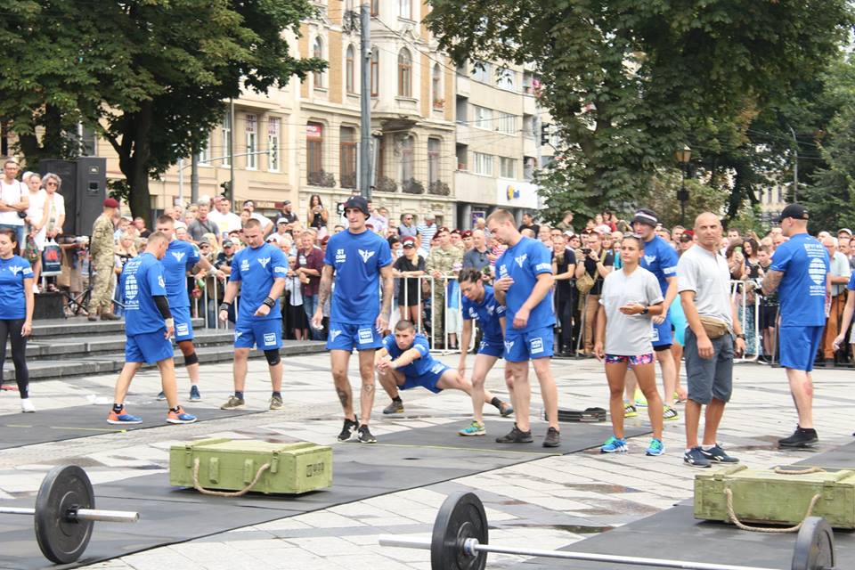 Николаевские десантники заняли второе место на II-й Всеукраинском чемпионате по функциональному многоборью среди команд ДШВ 9