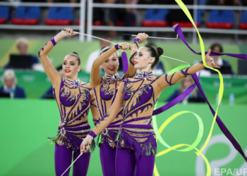 Украинские гимнастки заняли первые места на международном турнире в Италии