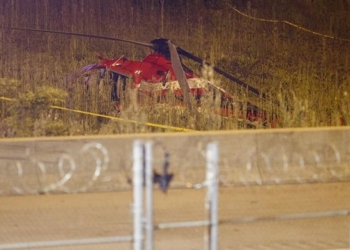 В Чикаго упал медицинский вертолет, четверо пострадавших