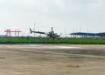 В Китае успешно испытали беспилотный вертолет