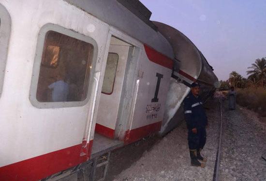 В Египте сошел с рельсов пассажирский поезд, шестеро человек пострадали