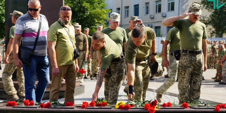 Четвертую годовщину трагедии под Зеленопольем николаевцы отметили реквиемом по погибшим